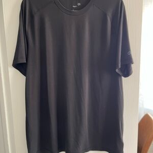 GAP Black Short Sleeve Tee Classic Crew Neck